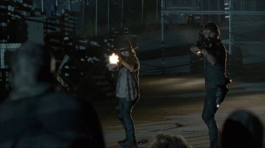 Walking Dead-Keep calm and fire everything