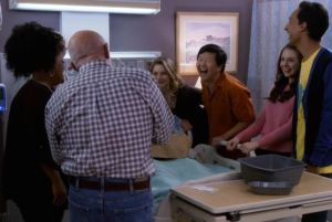 Ah, the end of the episode and everything's wrapped itself up in a neat, little package.