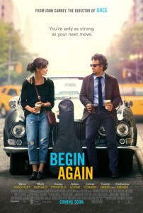 Begin Again images courtesy of The Weinstein Company