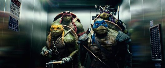 Michelangelo:  You guys ever wonder why Master Splinter made us all practice only one weapon?  Wouldn't we all be more effective using all weapons?  And besides that, how would my nunchuks ever beat your katanas, Leo?  You guys ever wonder if Master Splinter secretly hates me?