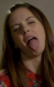 Y'know, taken out of context, this Annie tongue is pretty erotic.